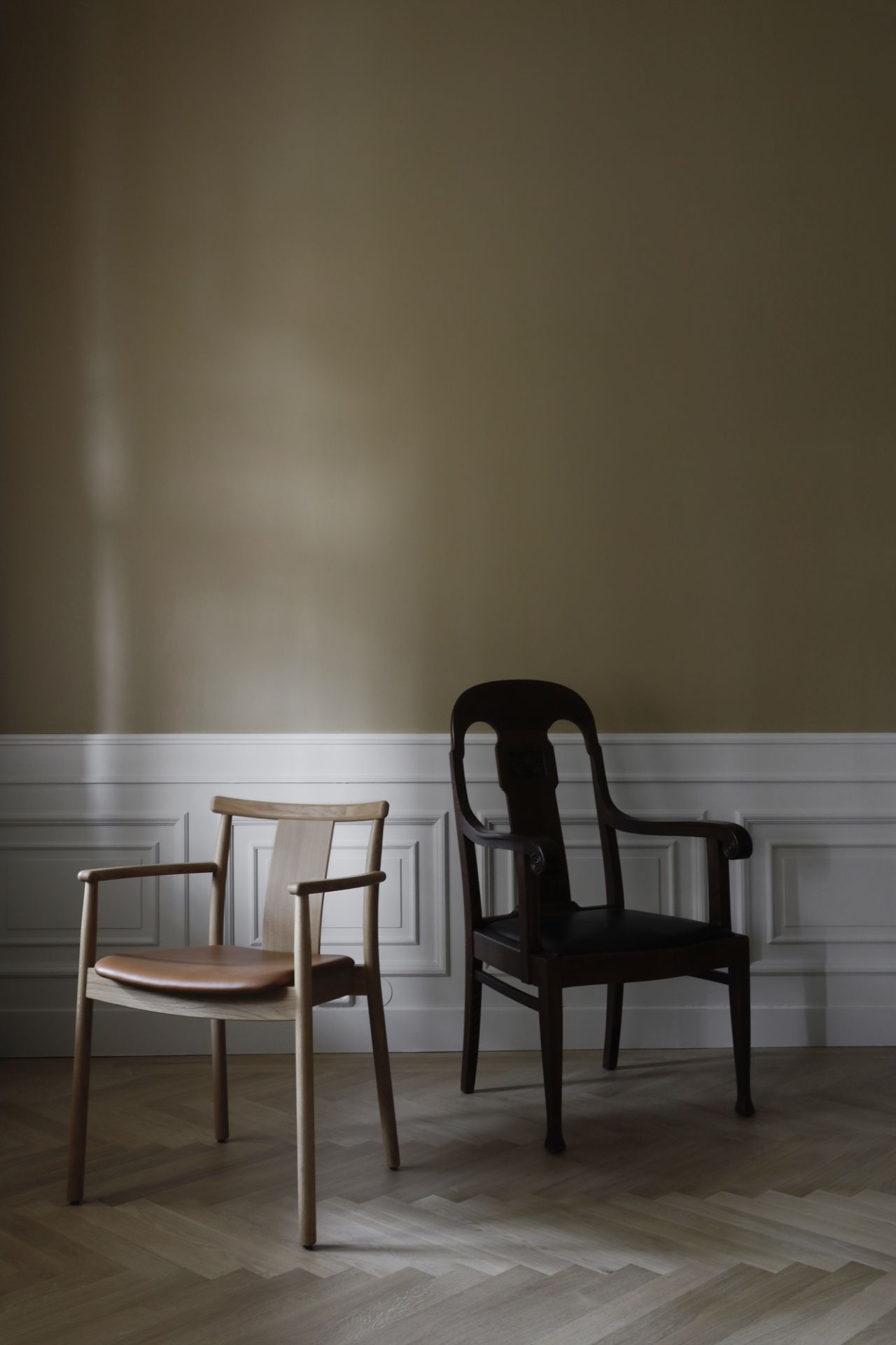 Merkur Dining Chair chaise avec accoudoirs / chaise de salle à manger Audo Copenhagen