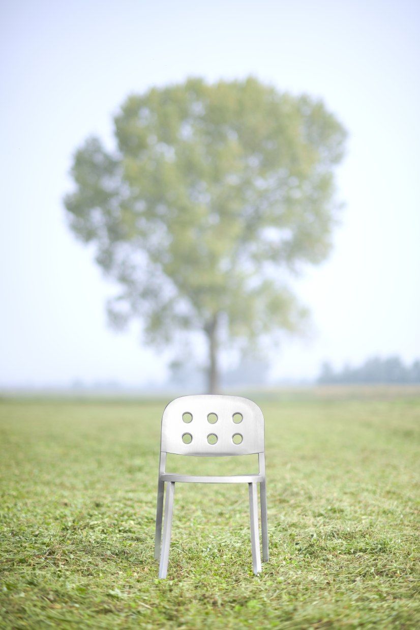 1 Inch All Aluminium Stacking Chair Chaise empilable Emeco