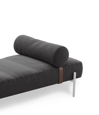 Daybe Daybed Extra Pillow Coussin Northern Brusvik 08 gris fonce