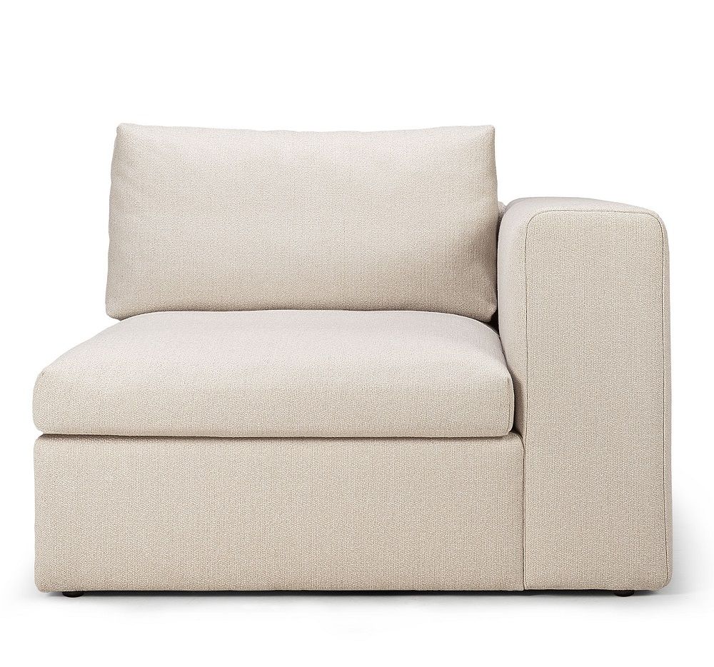 Mellow Sofa Off White Eco Tissu - accoudoir gauche Ethnicraft