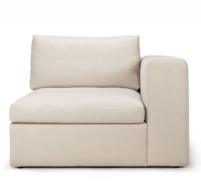 Mellow Sofa Off White Eco Tissu - accoudoir gauche Ethnicraft