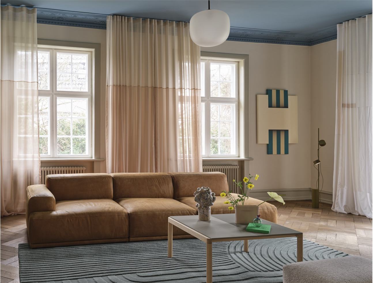 Post Floor Lamp Lampadaire Muuto