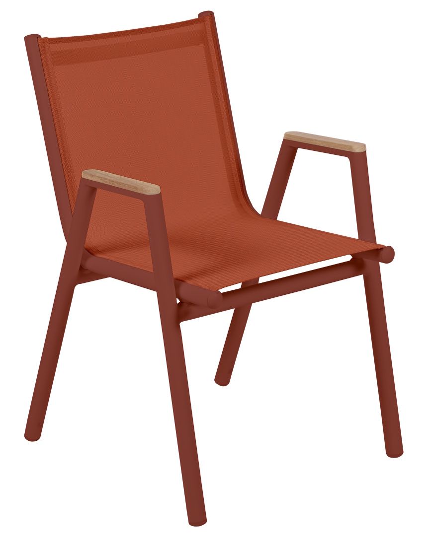 Pilotis fauteuil avec accoudoirs Batyline Extérieur Fermob