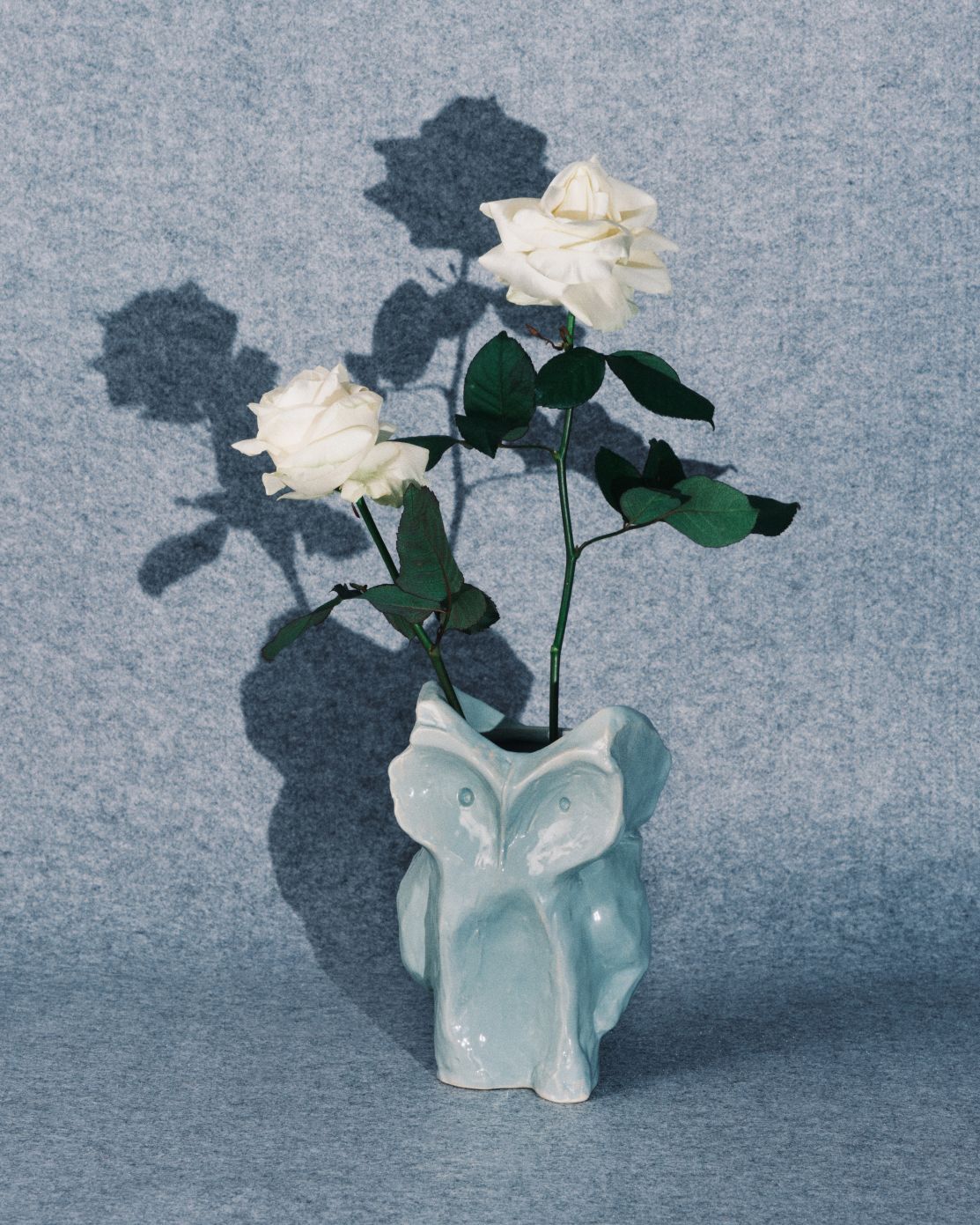 Vase hibou S Vert Serax