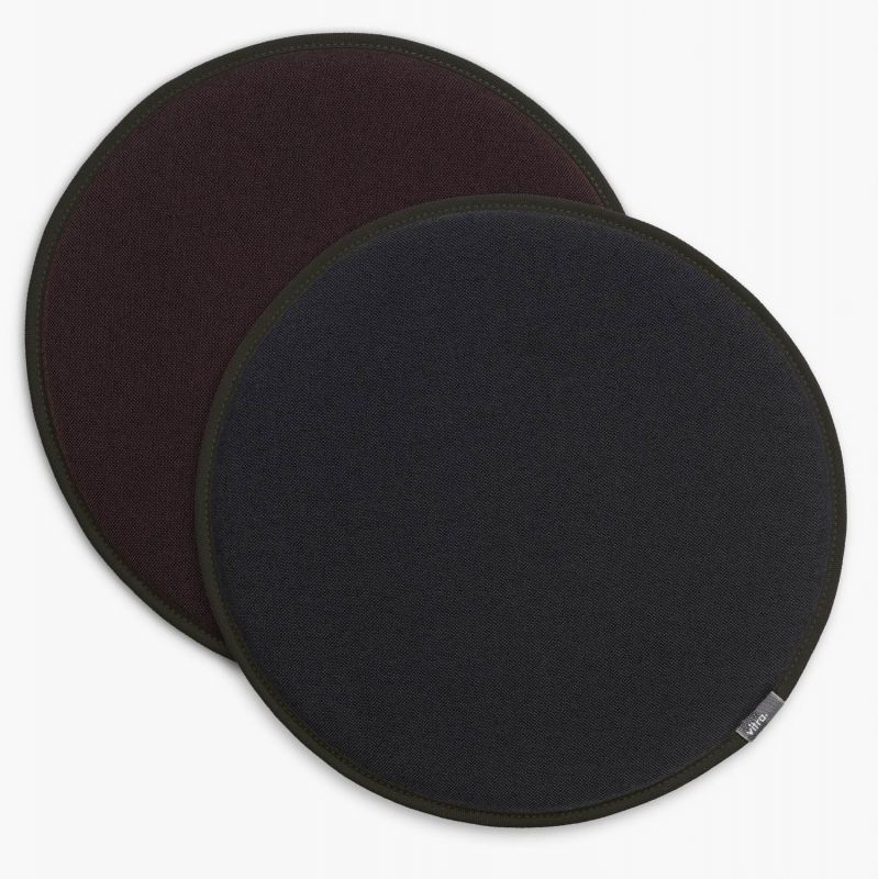 Seat Dot Sitzkissen Vitra-dunkelgrau-nero / kastanie-nero OFFRE SPECIALE