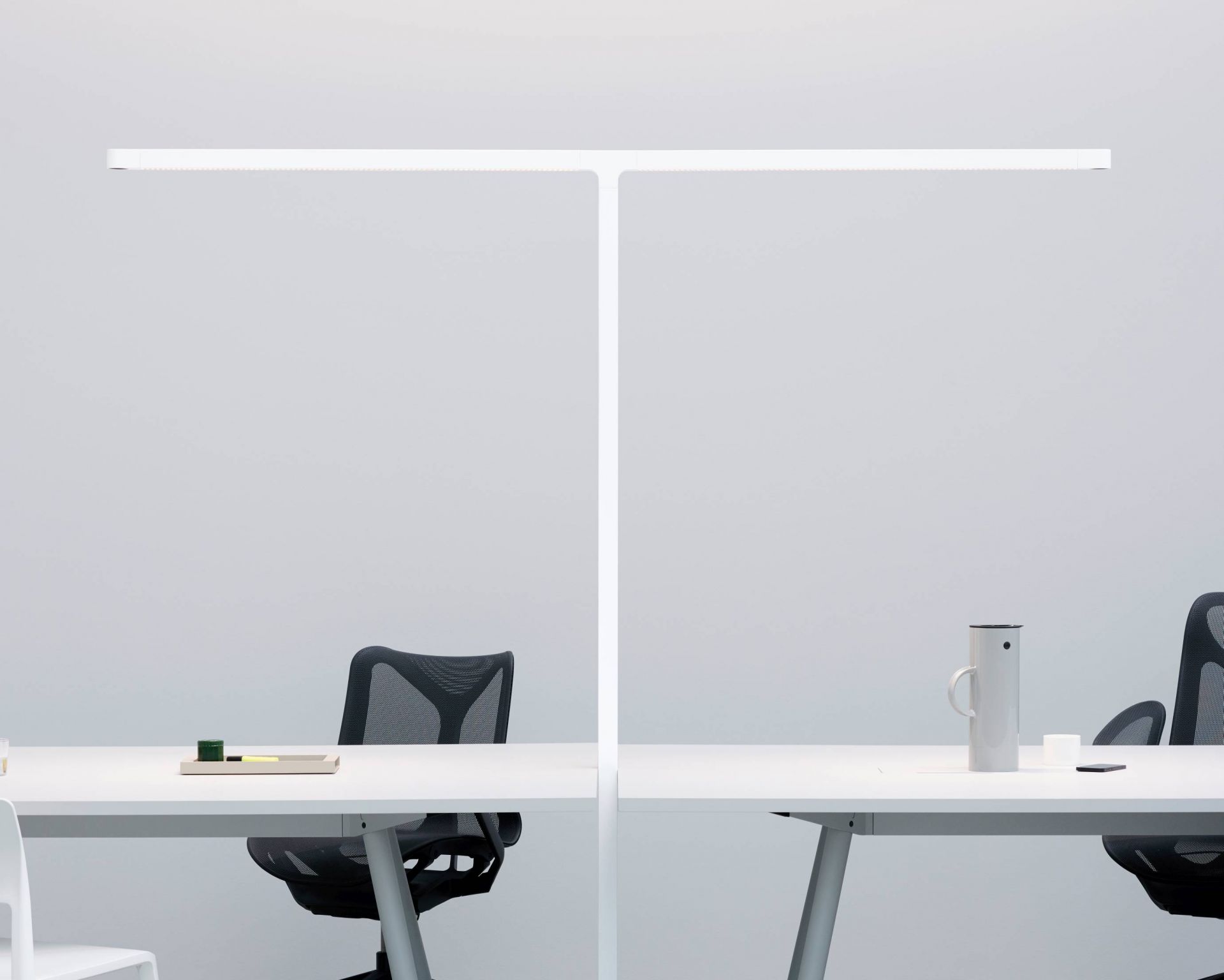 Team Cowork Lampadaire Grau