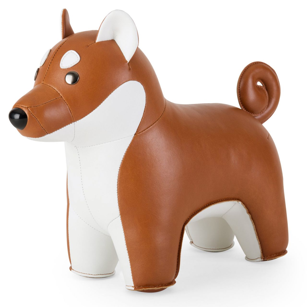 Serre-livres Shiba Inu Marron / Blanc Züny