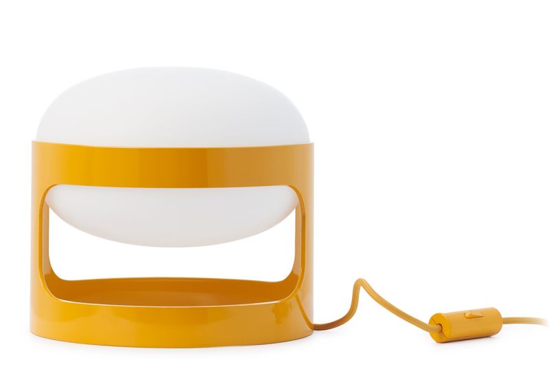 KD28 Table lamp Lampe de table Kartell Jaune moutarde