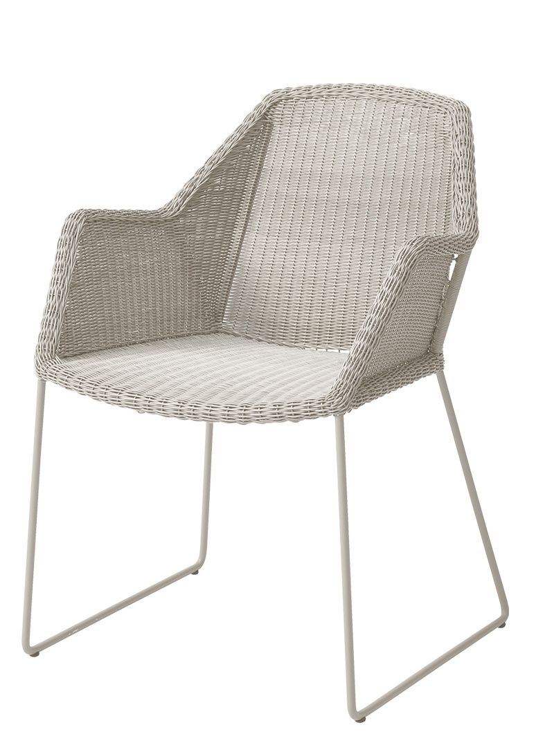 Breeze Outdoor chaise à piétement traîneau Cane-Line Sable