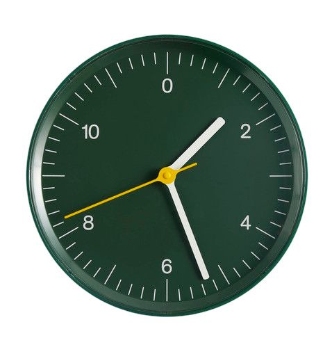 Wall Clock Horloge murale VERT Hay OFFRE SPECIALE