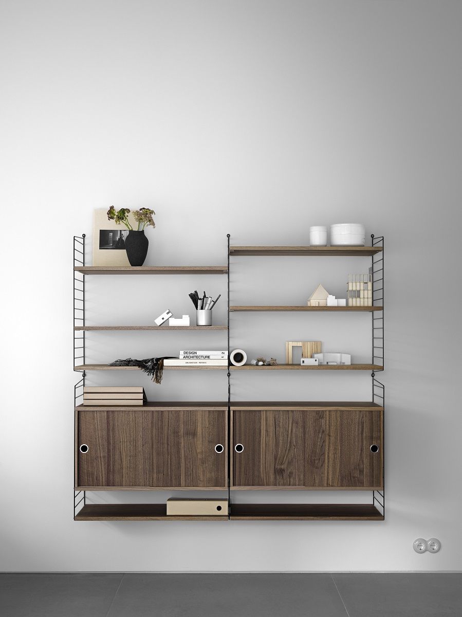 String Système d'étagères / étagère murale String Furniture OFFRE SPECIALE