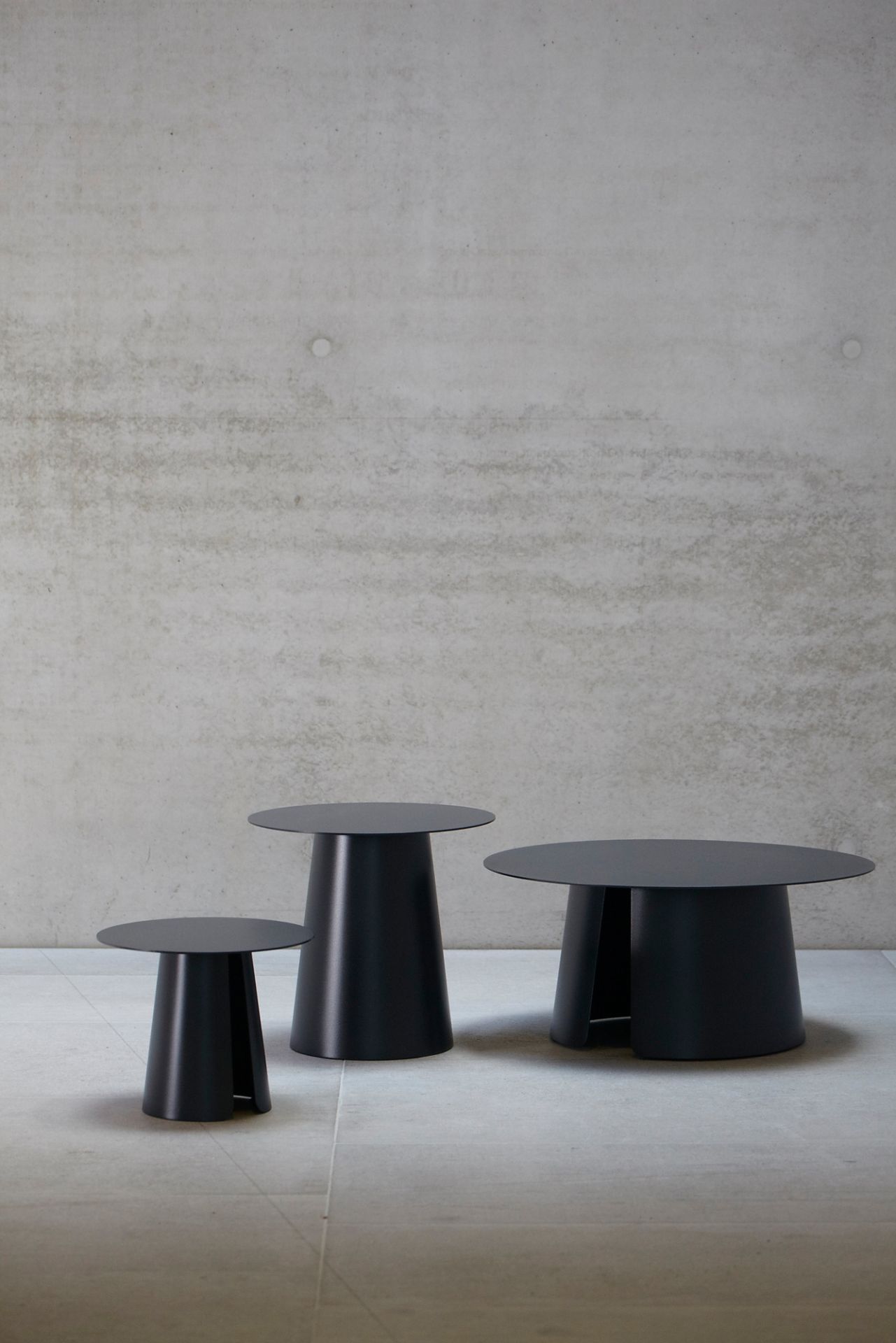Feel table d'appoint blanc Ø40 Jan Kurtz