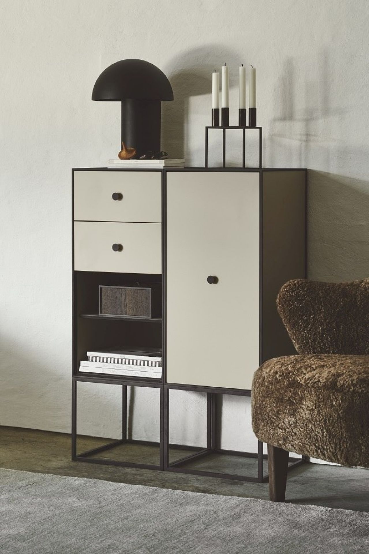Frame 70 Sideboard Element avec 2 étagères Audo