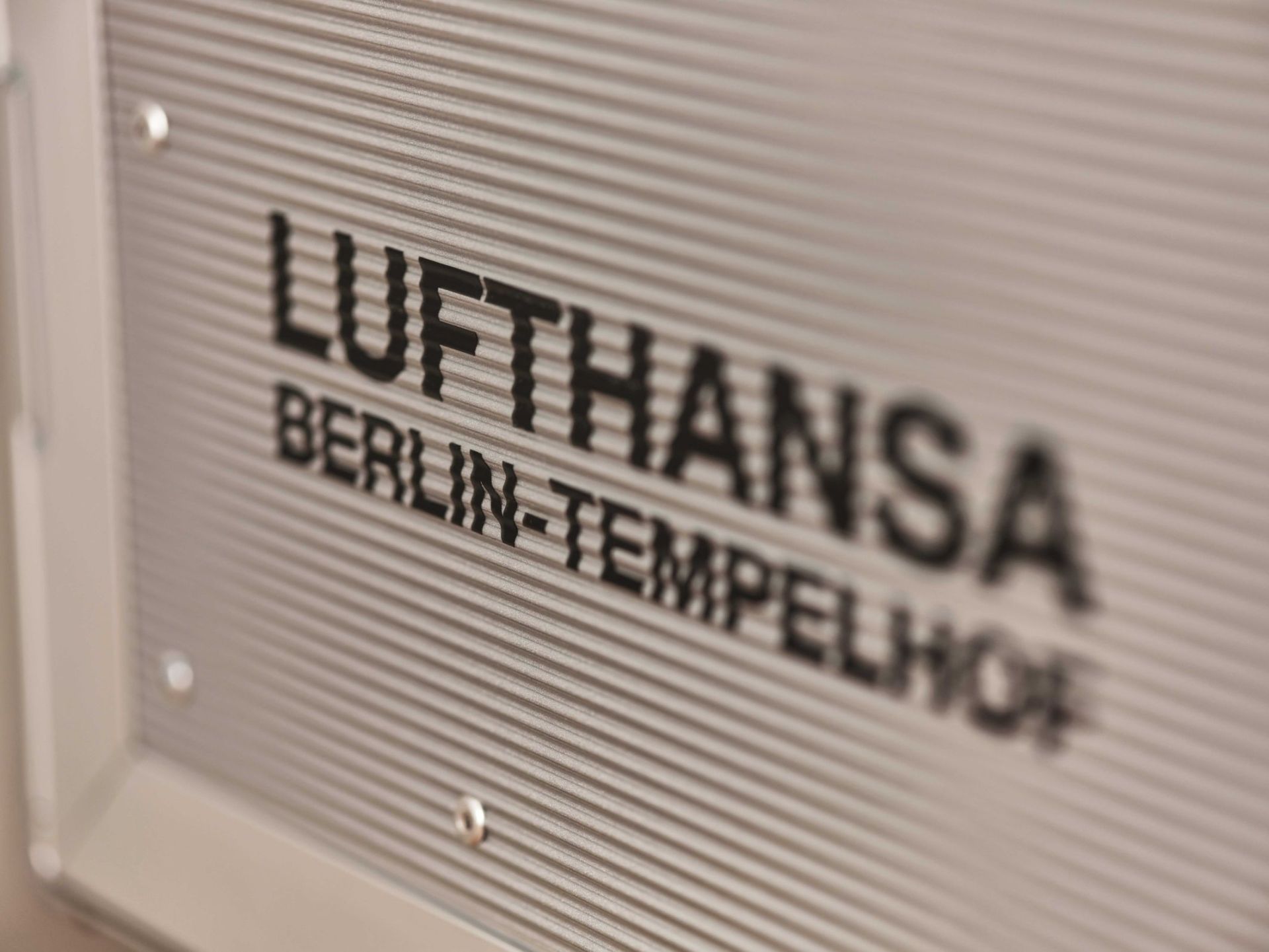 Lufthansa Ju 52 Chariot d'avion Bordbar