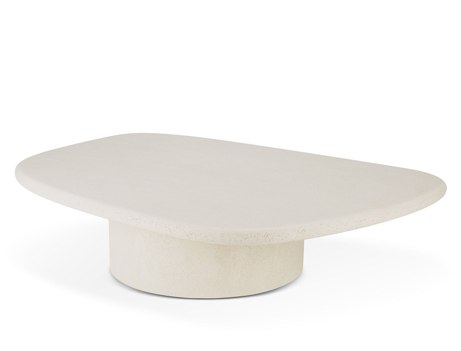 Elements Table basse Microcement forme de galet Ethnicraft