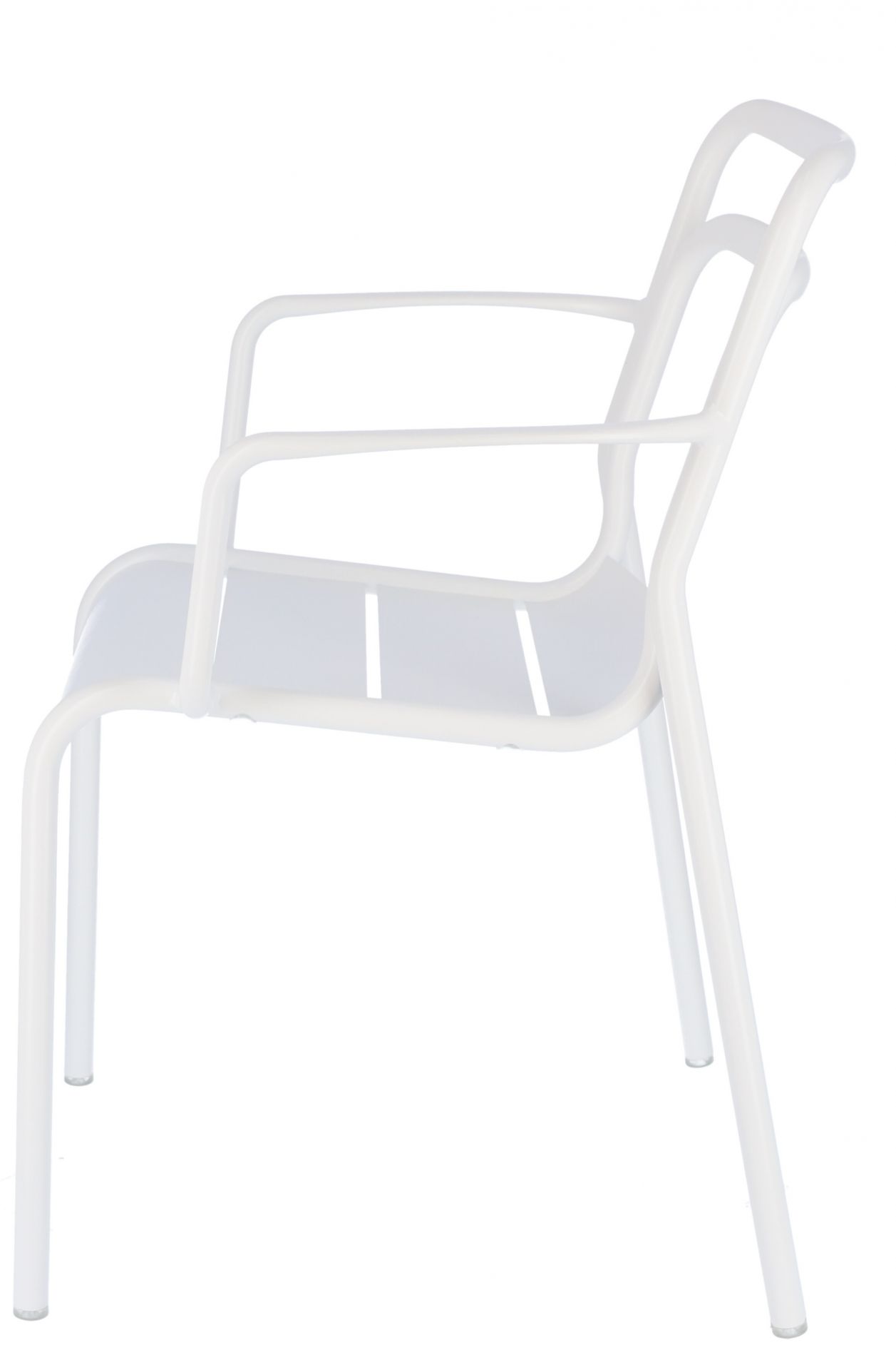 Live fauteuil empilable Outdoor Jan Kurtz Blanc