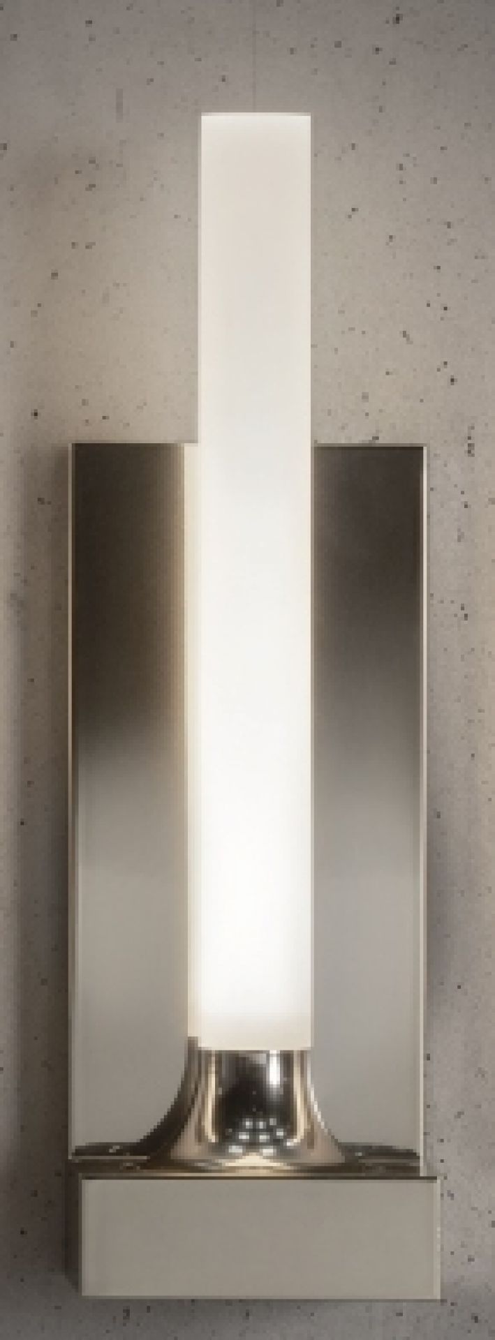 Goodnight Wandleuchte von Kartell in Champagner glänzend: Moderne Wandlampe für stimmungsvolle Beleuchtung im Schlafzimmer.