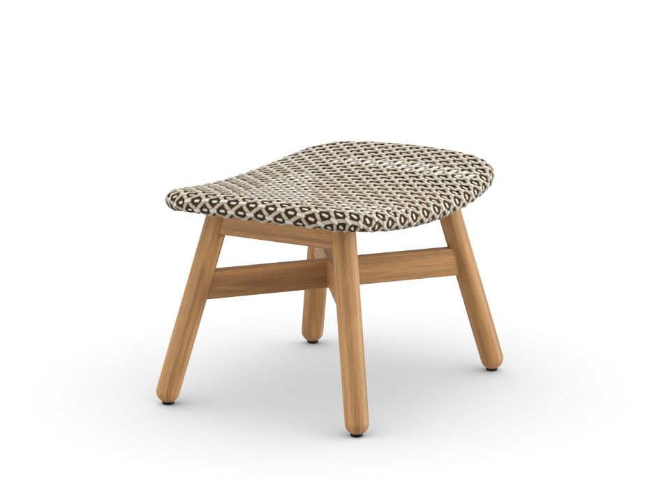 Mbrace Tabouret avec revêtement Dedon