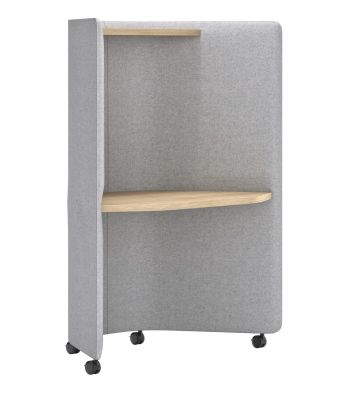 In Out Office ME2259 Table de bureau avec cloisons absorbant le son Andreu World