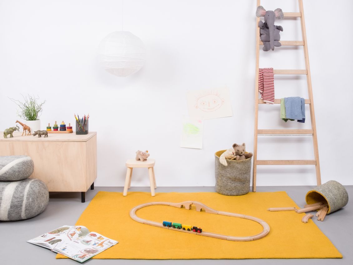 Mono Rectangulaire Tapis en feutre 160 x 230 cm myfelt