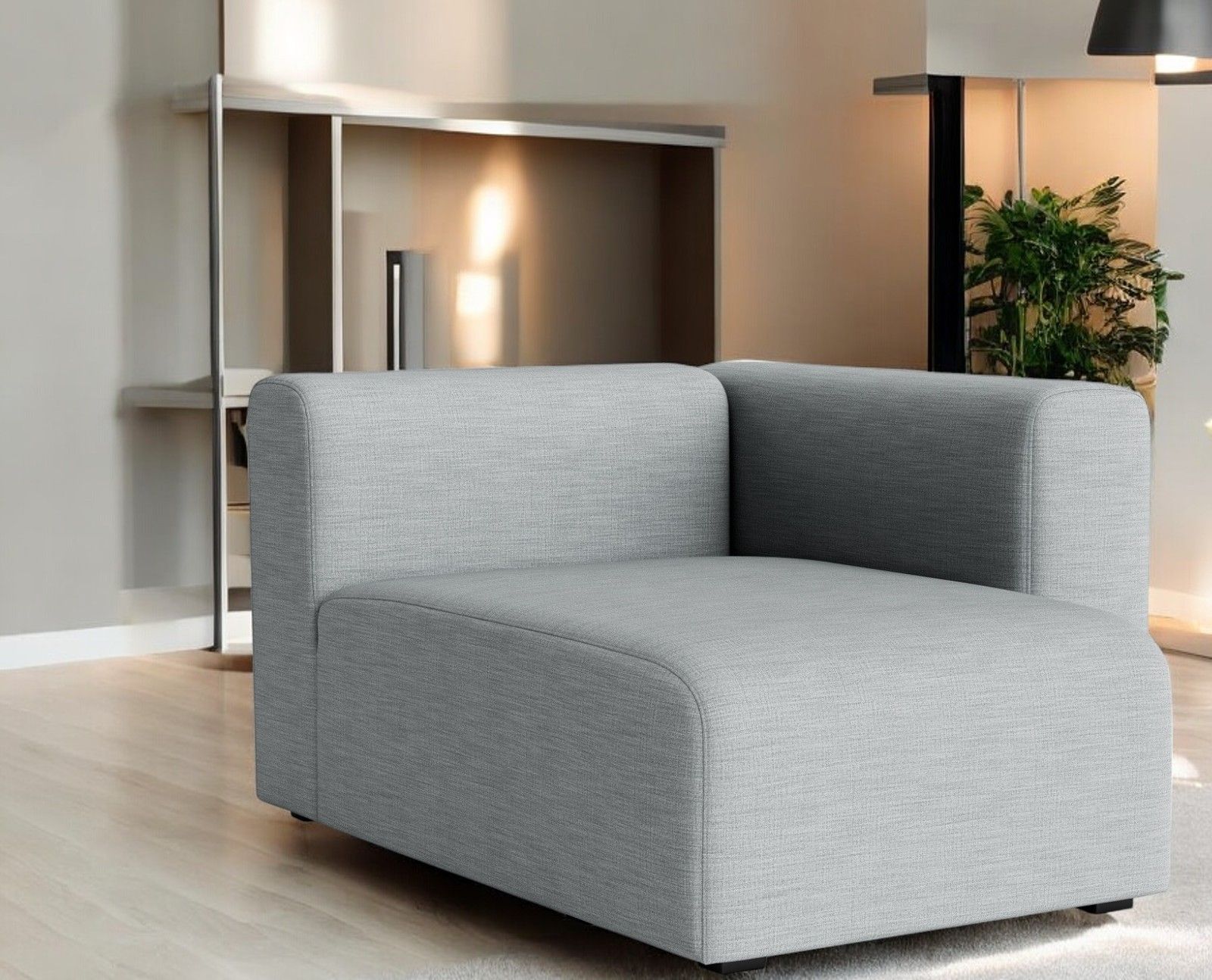 Mags Connectable 8161 Narrow Chaise Longue Right Canapé Hay