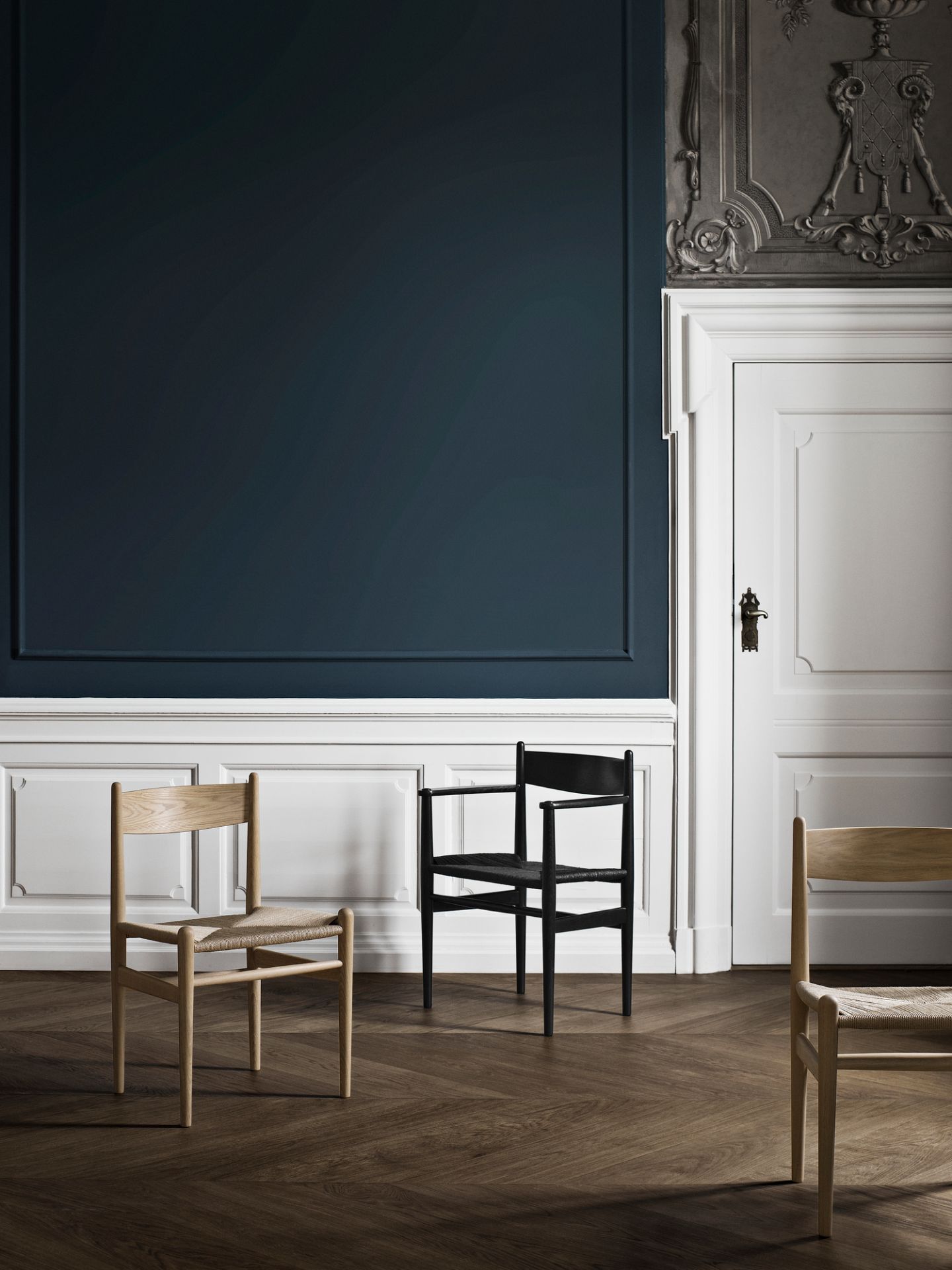 CH36 Chaise sans accoudoirs Carl Hansen & Søn