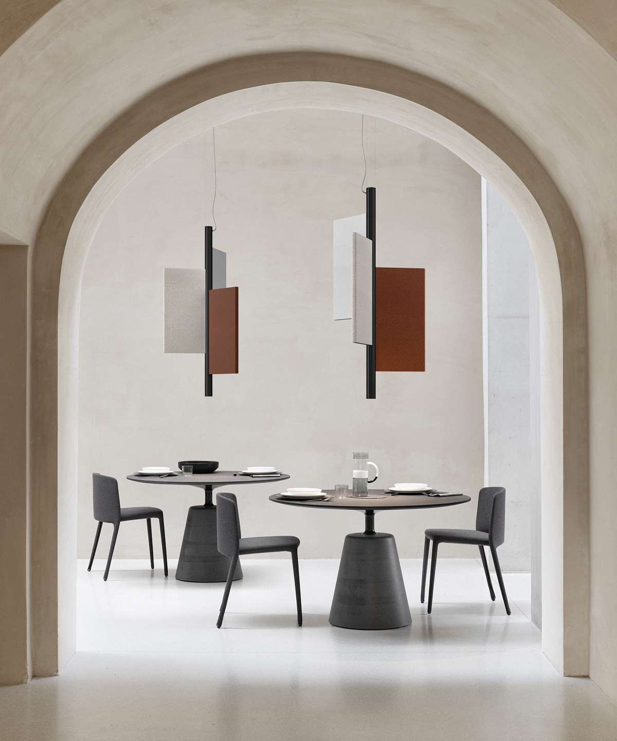 D97 Trypta Lampe à suspendre set complet Luceplan