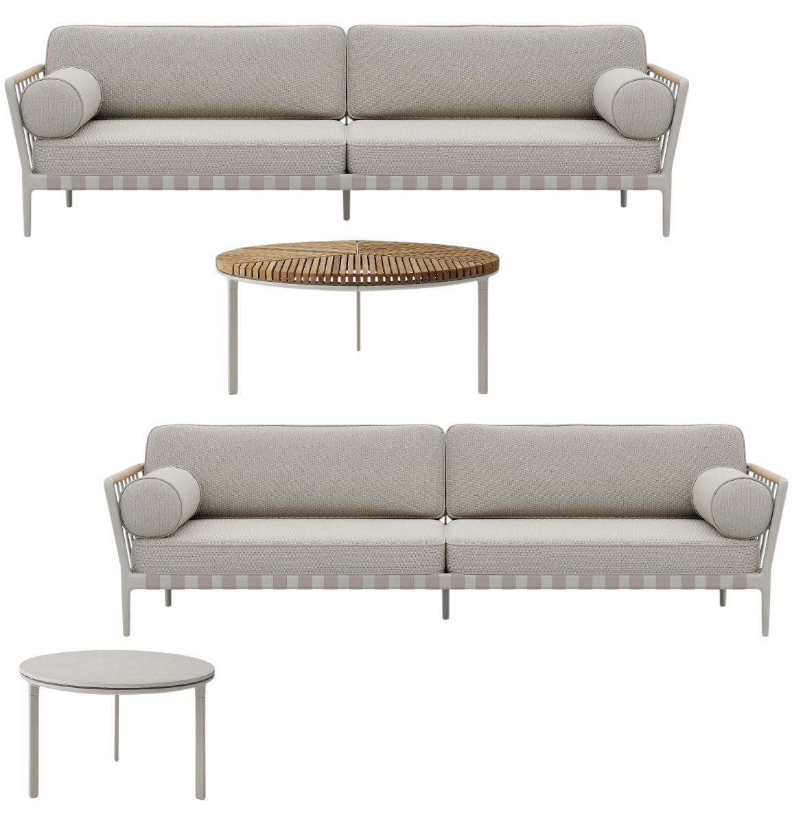 Open-Air Outdoor Set 1 Lounge Grand Vipp