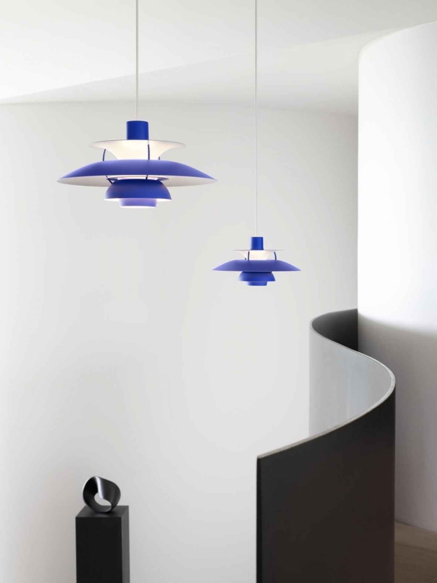 PH 5 Mini Monochrome Lampe suspension Louis Poulsen