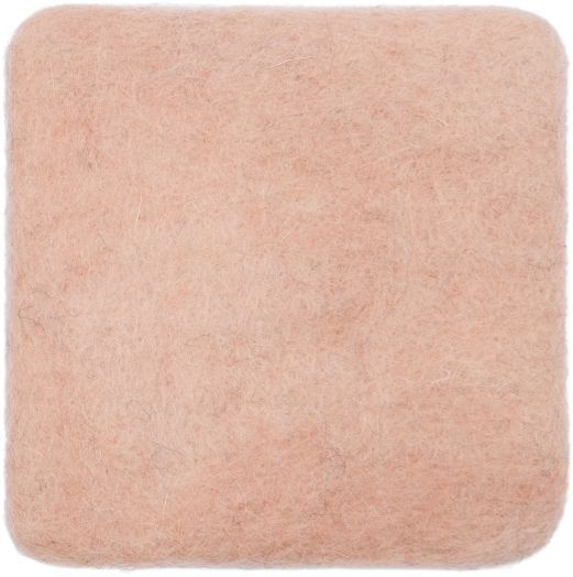 Mono Rectangulaire Tapis en feutre 180 x 260 cm myfelt  Merle (rose)