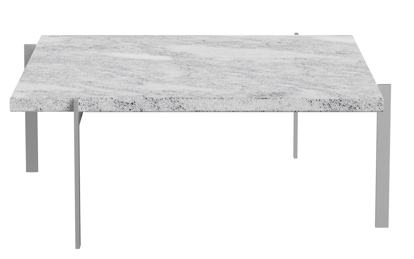 PK 61 Table basse Marbre Gris-Blanc Fritz Hansen Modèle anniversaire