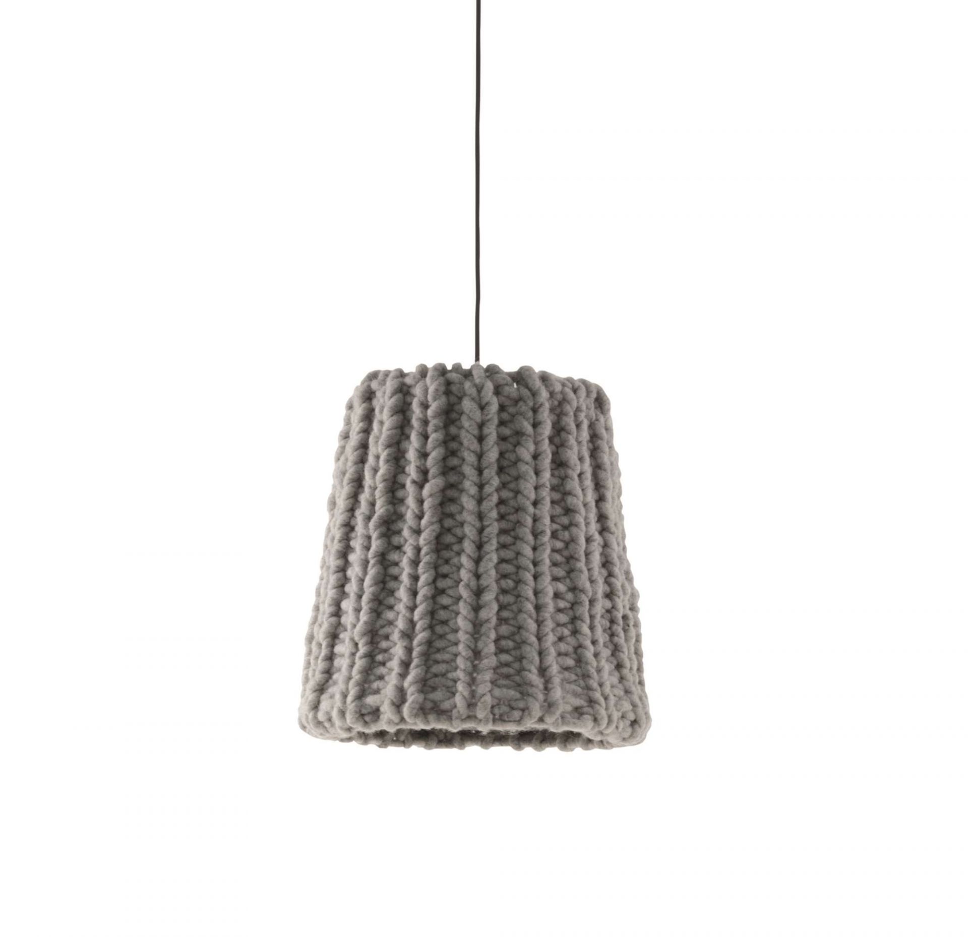 Granny  Luminaire à suspensoin petit gris Casamania Horm
