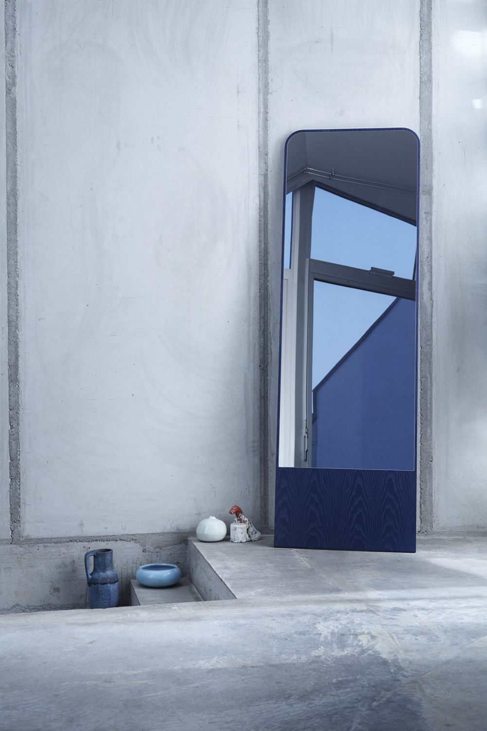 FRIEDRICH miroir frêne bleu berlinois OUT