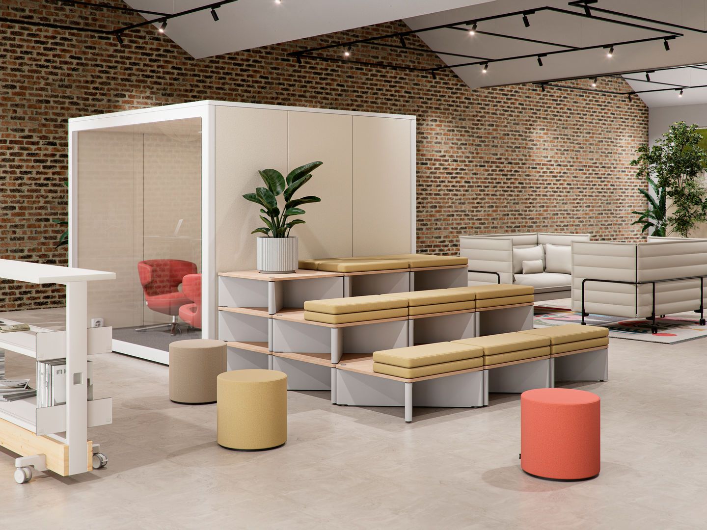 Plateforme de réinitialisation, système de plateforme modulaire Vitra