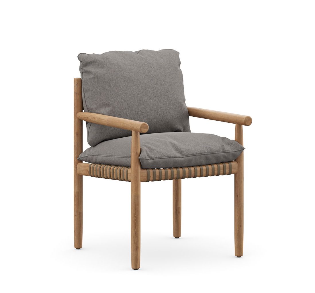 Tibbo Fauteuil avec coussin Dedon