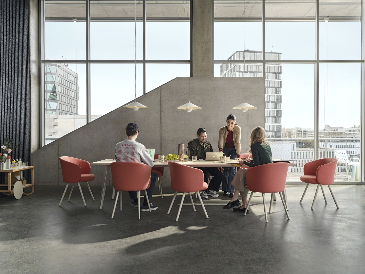 Mikado Arm Chair Chaise avec accoudoirs Chaise Vitra 