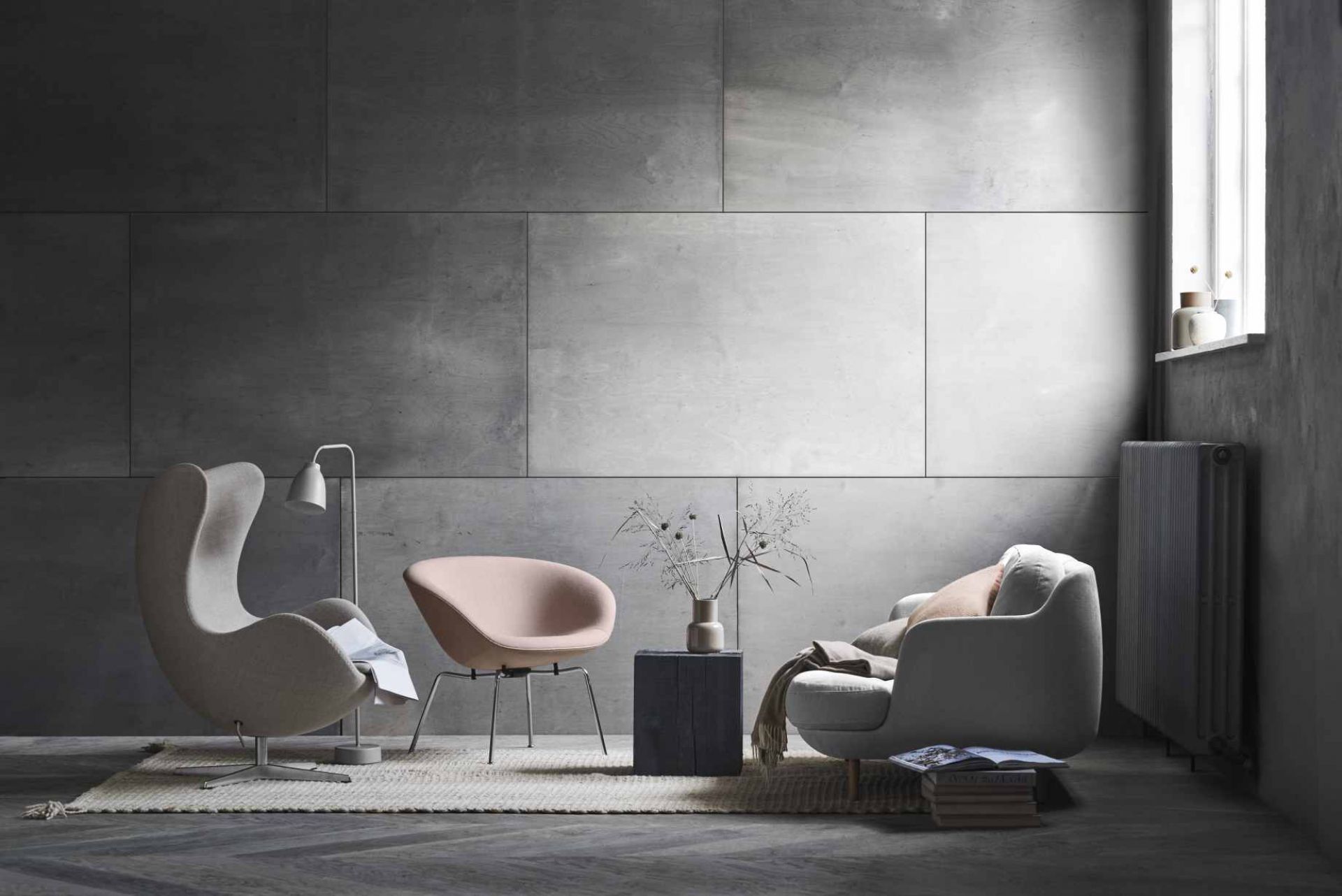 Lune Canapé 2 places Fritz Hansen