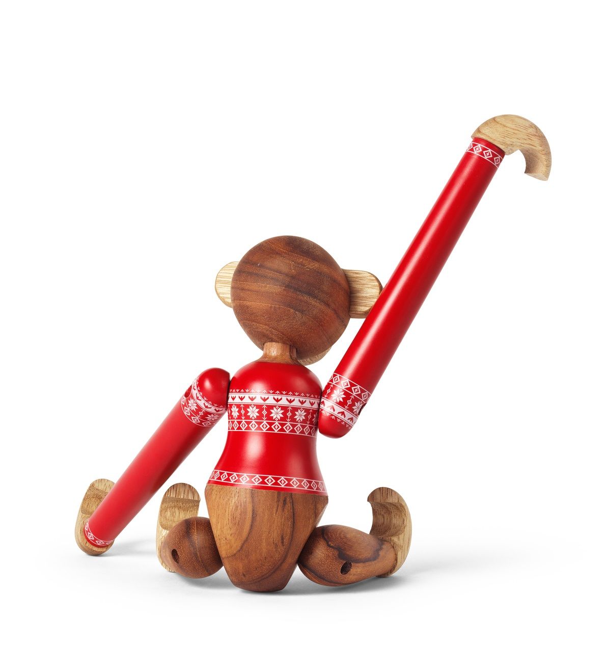 Christmas Jumper Singe 2024 petite figurine en bois Kay Bojesen