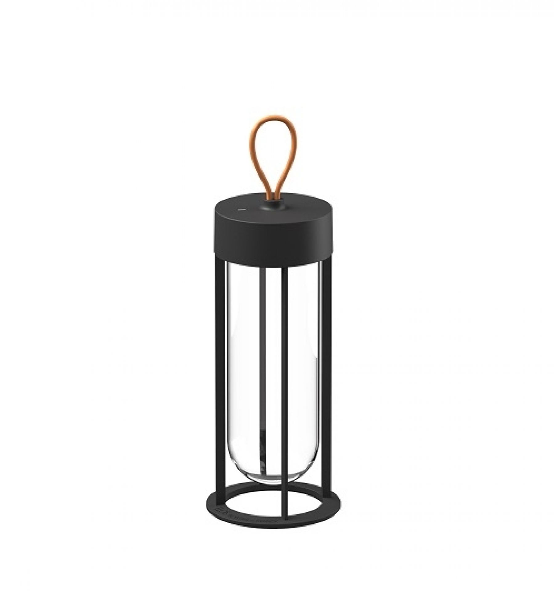 In Vitro Unplugged Battery Lampe / Lampe de table Flos Noir