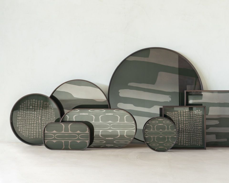 Second Nature Trays Plateau carré Ethnicraft