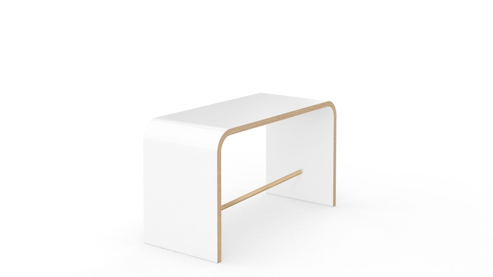 Sit tabouret blanc Tojo