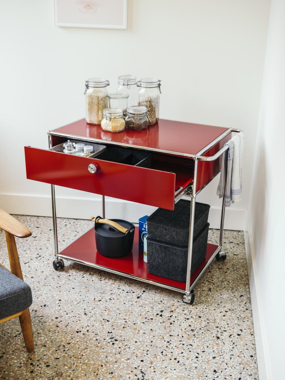 USM Haller Inos boîte profonde avec plateau