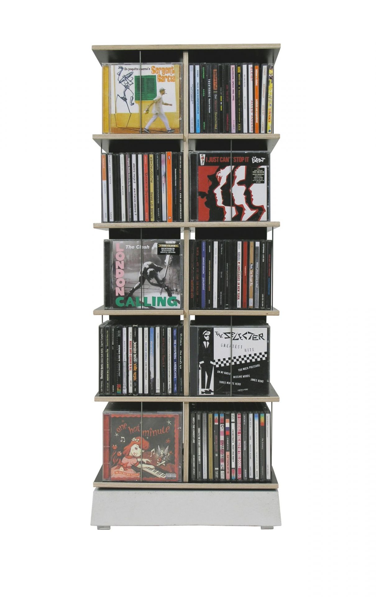Musikstapler étagère CD Nils Holger Moormann