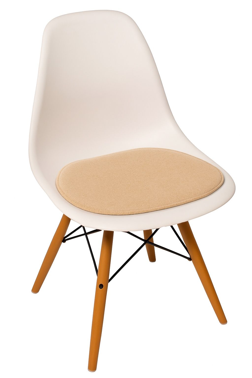 Coussin d'assise Eames Side Chair DSR,DSW,DSX 5 mm / SAND Parkhaus Berlin OFFRE SPECIALE