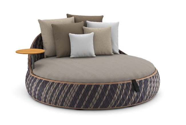 Dala Outdoor Îlot de canapé avec coussin Dedon