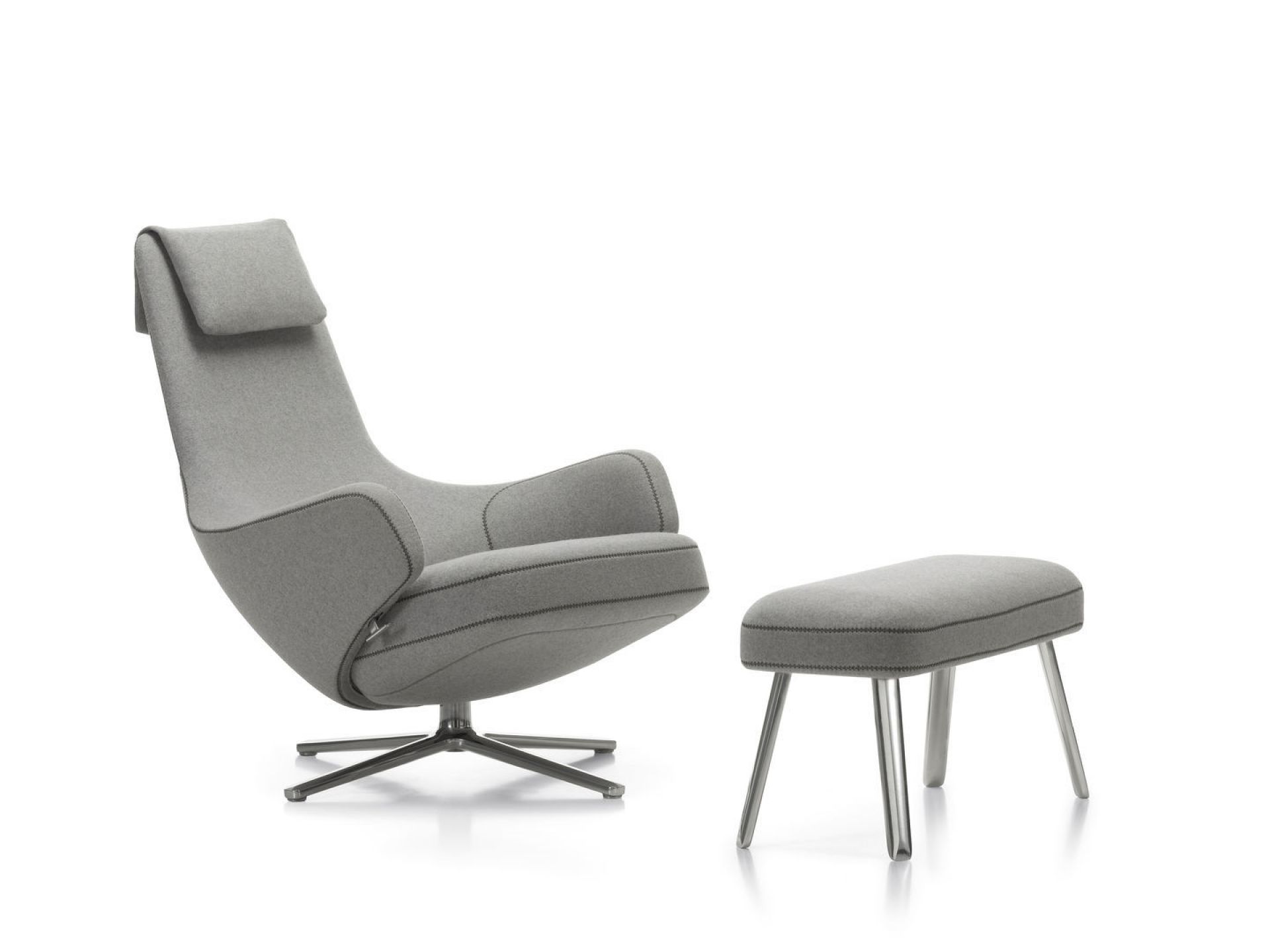 Fauteuil Repos + Panchina L 75 cm Vitra