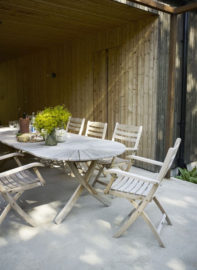 Selandia Table Table à manger d'extérieur Skagerak by Fritz Hansen