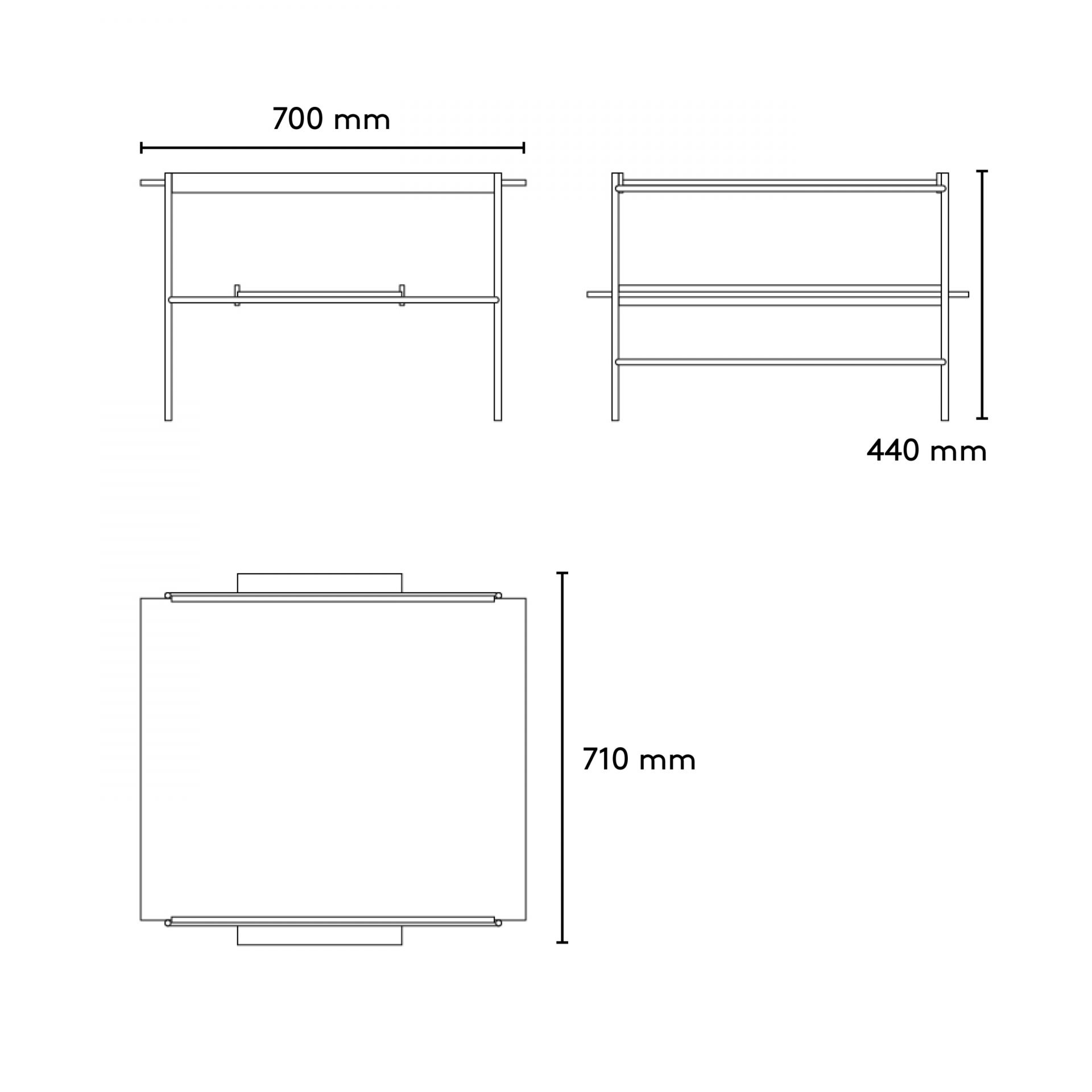 Kanso Coffee Table Table basse Please Wait to be seated
