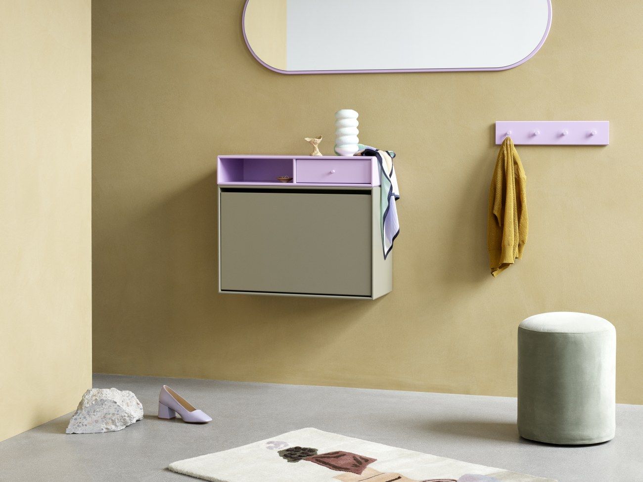 Colour Frame Mirror Figure Miroir Montana 