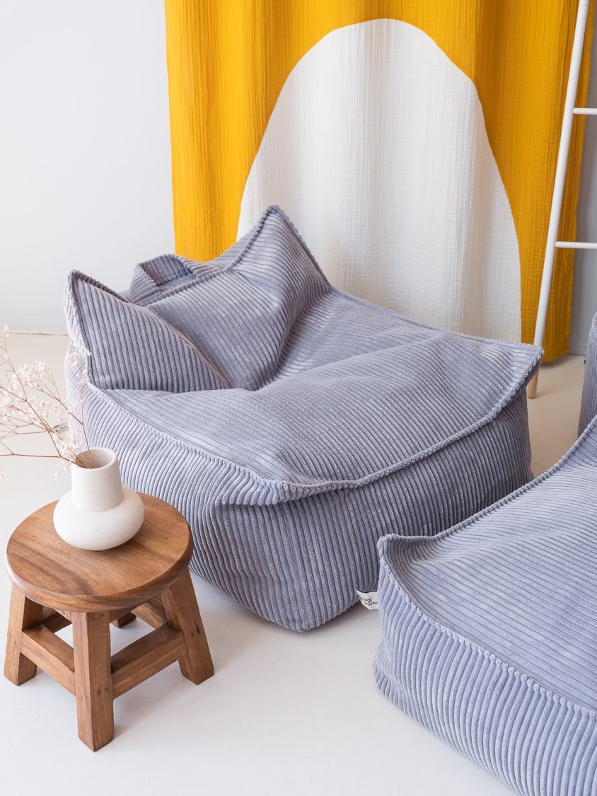Pouf Fauteuil large corde Wigiwama